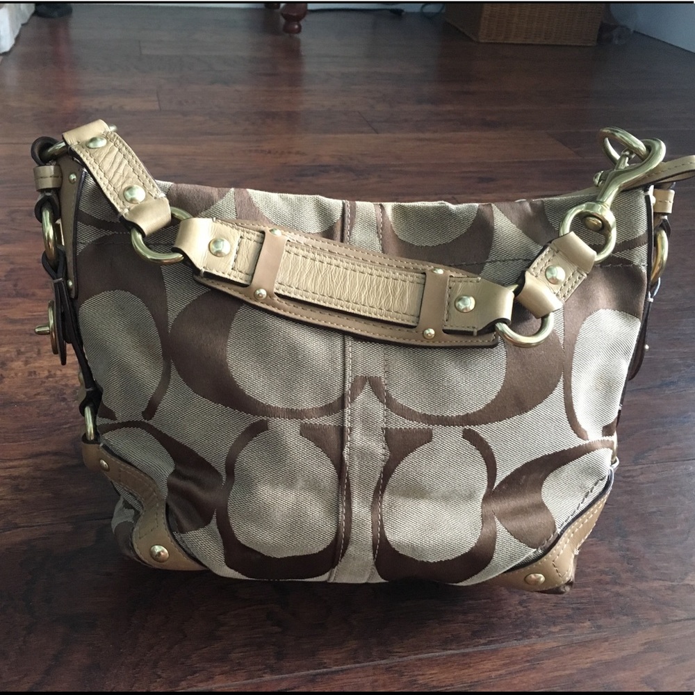 SALE❗️Vintage Coach Bag With Purple Lining